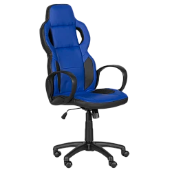 Gaming chair Carmen 7510 - black-blue