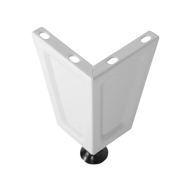 Metal cabinet leg set