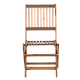 Folding wooden garden chair KAI
