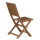 Folding wooden garden chair KAI