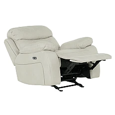 Armchair with electric relaxation mechanism SELENA LUX - cream 101