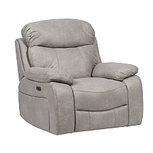 Armchair with electric relaxation mechanism SELENA LUX - beige 105