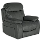 Armchair with electric relaxation mechanism SELENA LUX - dark gray 457