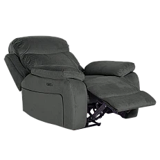 Armchair with electric relaxation mechanism SELENA LUX - dark gray 457