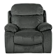 Armchair with electric relaxation mechanism SELENA LUX - dark gray 457