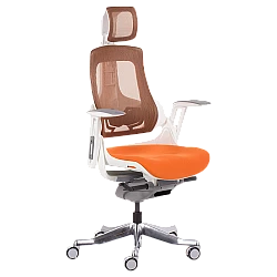 Ergonomic chair AMBRA - orange