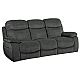 Sofa - three-seater with electric relax mechanism SELENA LUX - dark gray 457