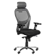 Ergonomic chair Carmen 7520 - black - gray