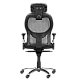 Ergonomic chair Carmen 7520 - black - gray