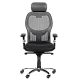 Ergonomic chair Carmen 7520 - black - gray