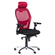 Ergonomic chair Carmen 7520 - black - red
