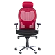 Ergonomic chair Carmen 7520 - black - red