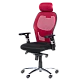 Ergonomic chair Carmen 7520 - black - red