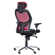 Ergonomic chair Carmen 7520 - black - red