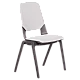 Visitor chair LIMBER - white