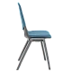 Посетителски стол LIMBER - син