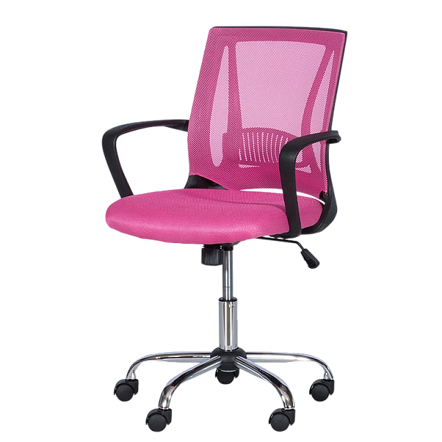 Office chair Carmen 7040 - pink