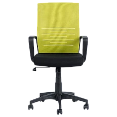 Office chair Carmen 7041 - black - green