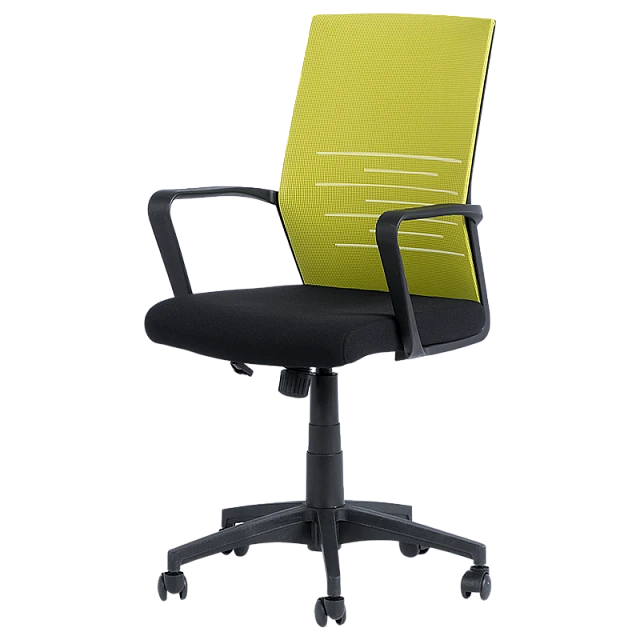 Office chair Carmen 7041 - black - green