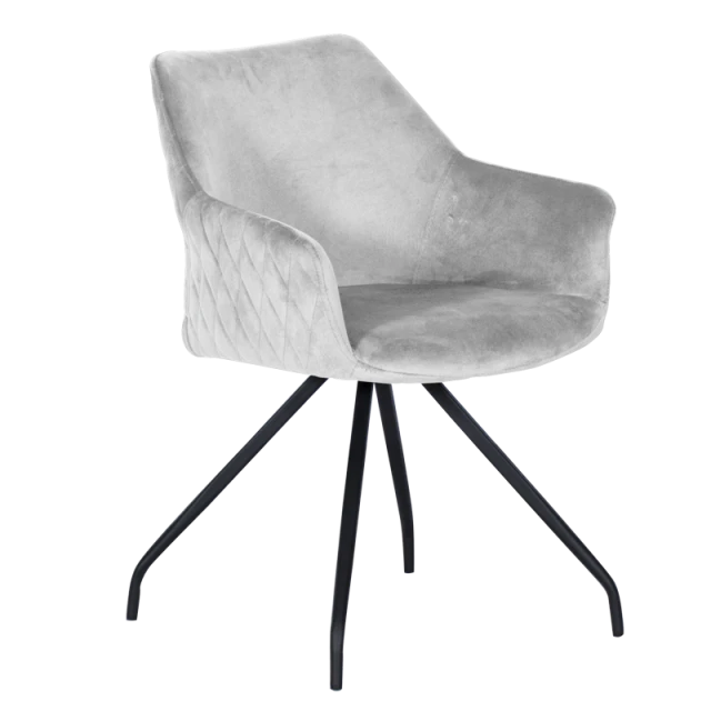 Dining chair KENDAL - light gray BF 2
