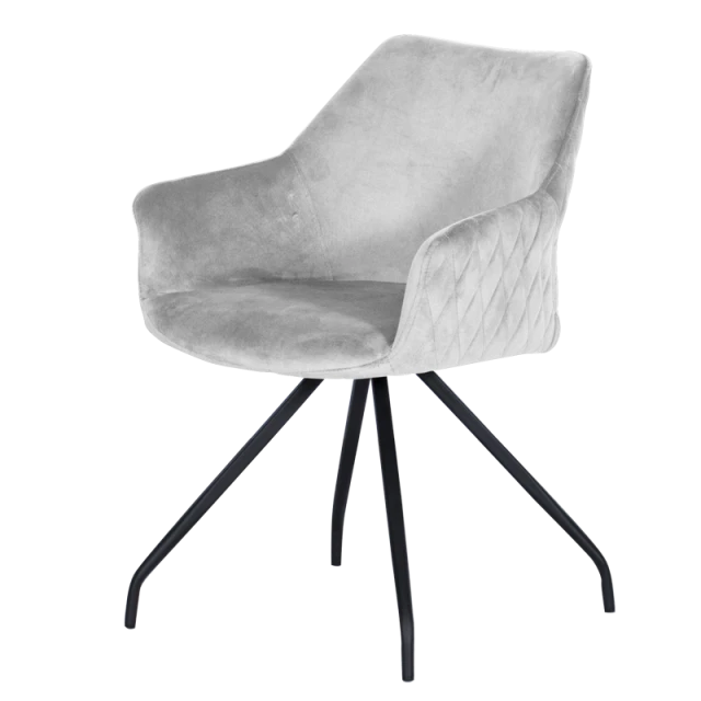 Dining chair KENDAL - light gray BF 2