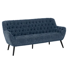 Three-seater sofa BERGEN - blue SJ
