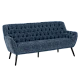 Three-seater sofa BERGEN - blue SJ