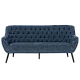 Three-seater sofa BERGEN - blue SJ