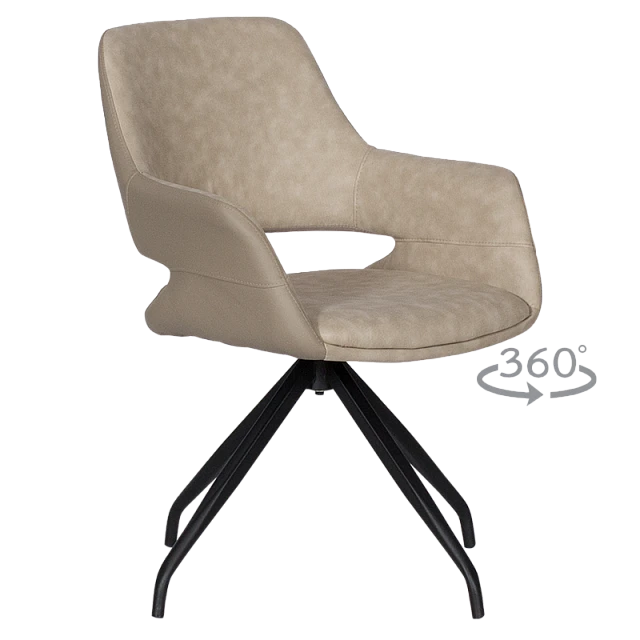 Dining chair WINSLOW - champagne SF 2