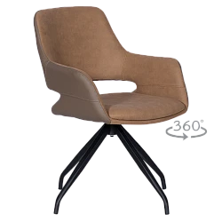 Dining chair WINSLOW - golden brown SF 2