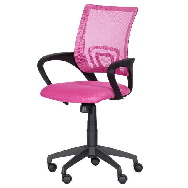 Работен офис стол Carmen 7050 - розов