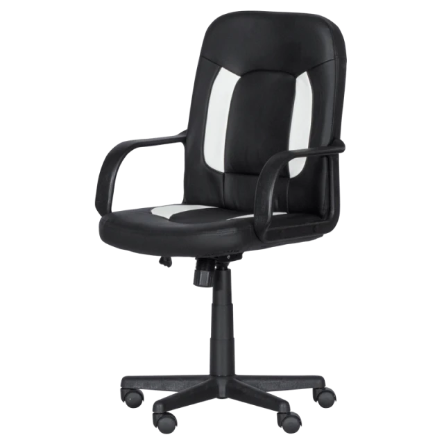 Gaming chair Carmen 6516 - black - white