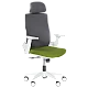 Presidential office chair Carmen 7546 - dark green-gray