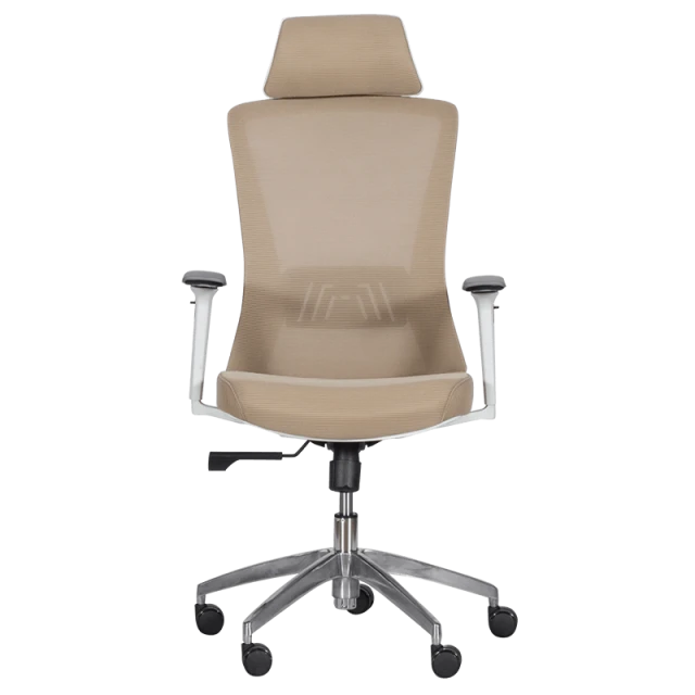 Ergonomic chair Carmen 7542 W - beige