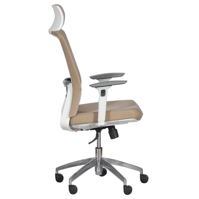 Ergonomic chair Carmen 7542 W - beige