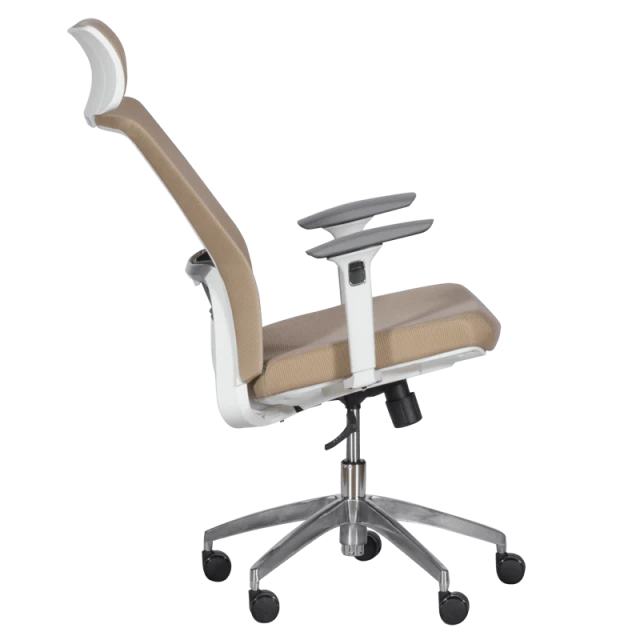 Ergonomic chair Carmen 7542 W - beige