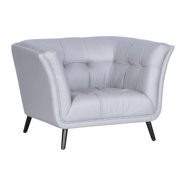 Armchair LENA - light gray 70