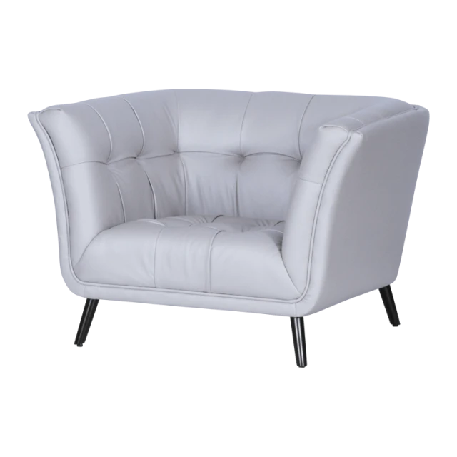 Armchair LENA - light gray 70