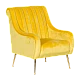 Armchair ANITA - yellow HLR