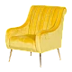 Armchair ANITA - yellow HLR