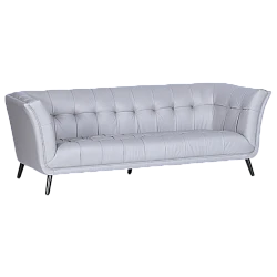 Three-seater sofa LENA - light gray 70