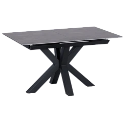 Extendable dining table STARGARD - gray