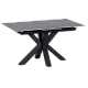 Extendable dining table STARGARD - gray