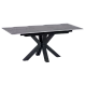 Extendable dining table STARGARD - gray