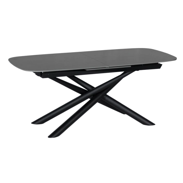 Extendable dining table BROK - gray