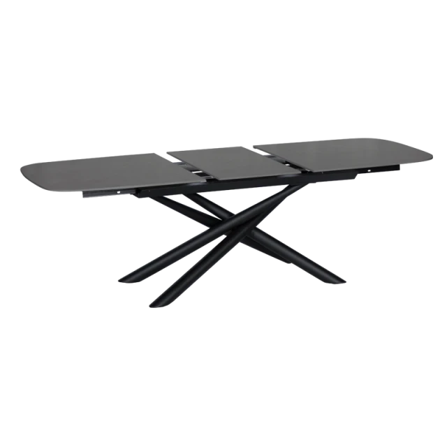 Extendable dining table BROK - gray