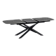 Extendable dining table BROK - gray
