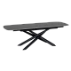 Extendable dining table BROK - gray