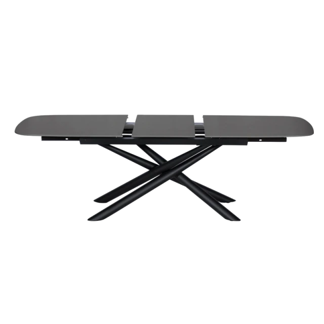 Extendable dining table BROK - gray