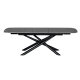 Extendable dining table BROK - gray